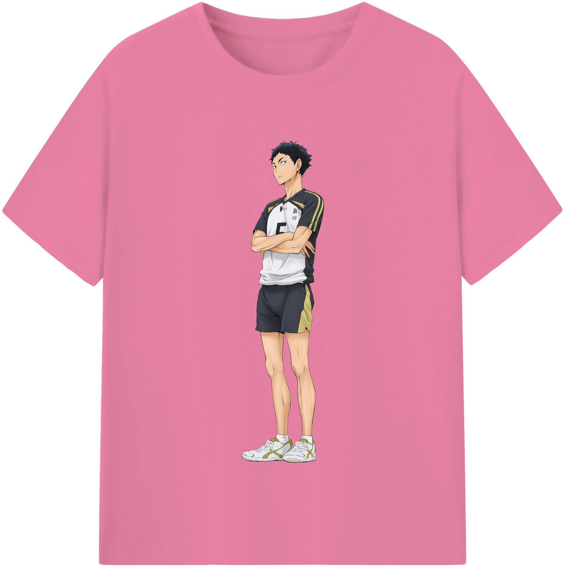 （画像用） ハイキュー!! Haikyu!! 綿100％半袖Tシャツ（フロントプリント）